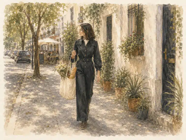 Jumpsuit from Cynthia Buttenklepper on errands