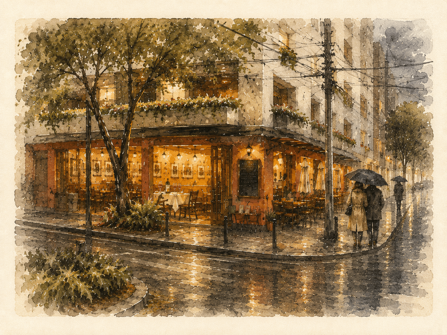 Bulla Polanco on a rainy afternoon
