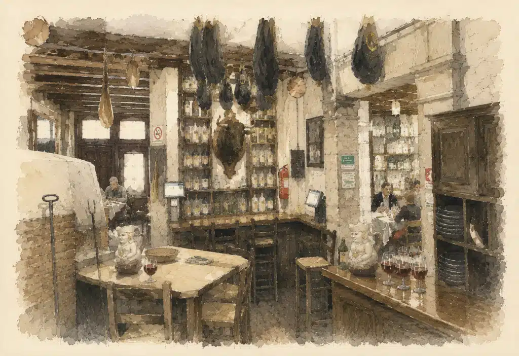 Interior of the Centro Castellano Centro