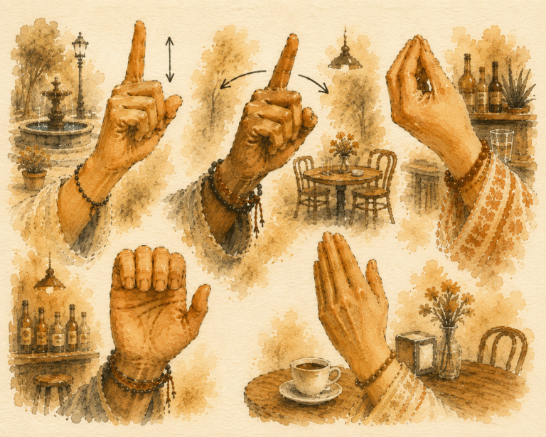 Hand gestures of Mexico City